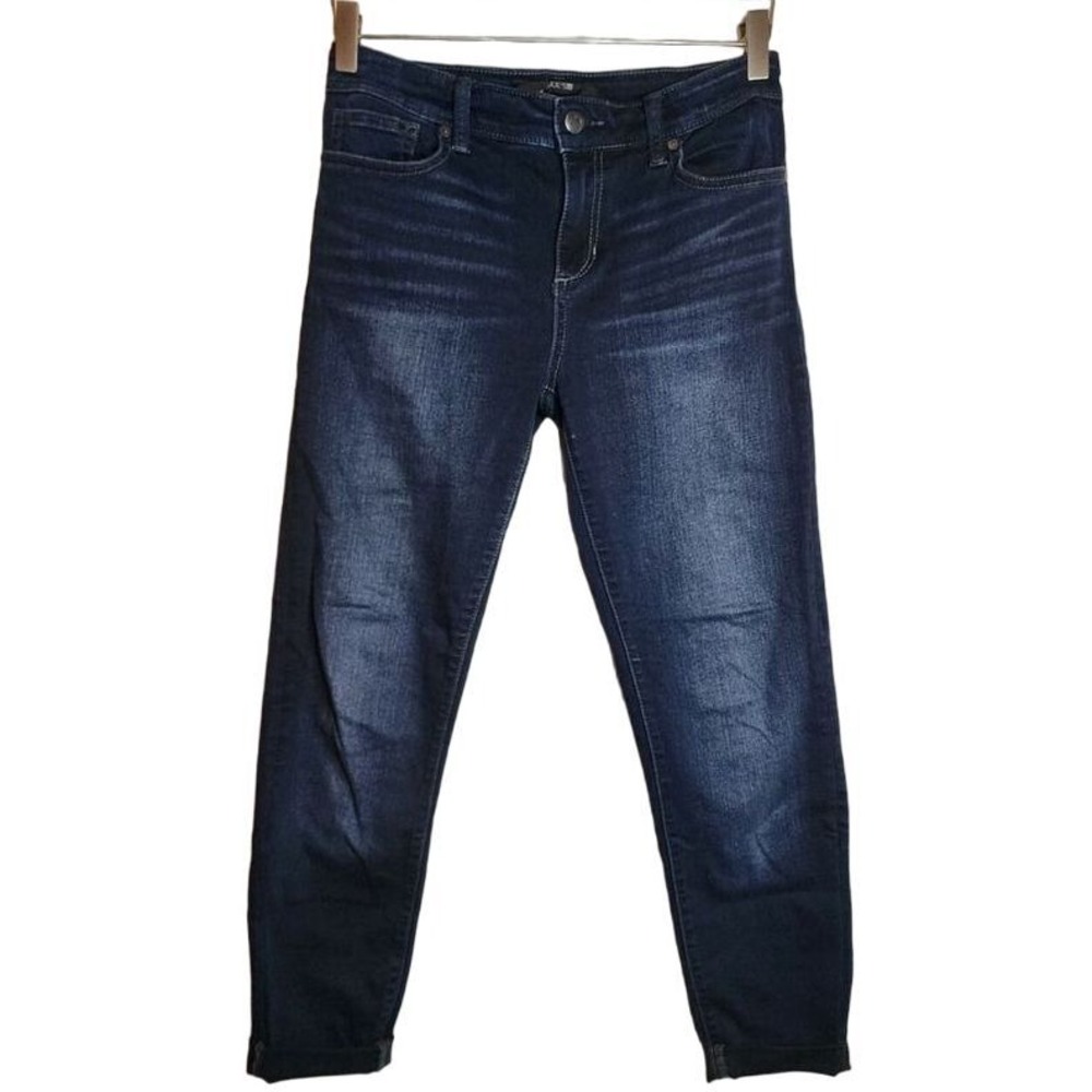 Joe's Jeans Skinny Ankle Jeans Women 27 Dark Wash Denim Stretch Whiskered